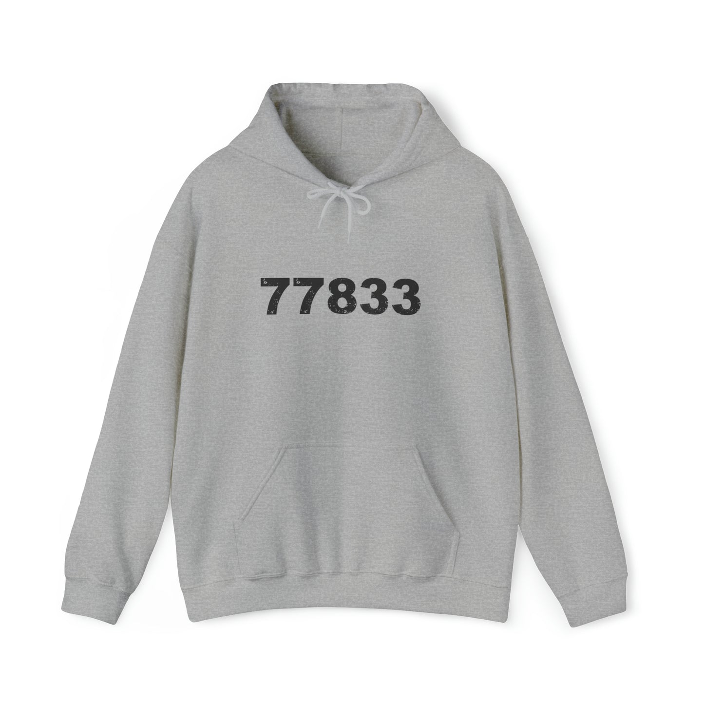 77833 Zip Code Hoodie Heavy Blend™ Hooded Sweatshirt