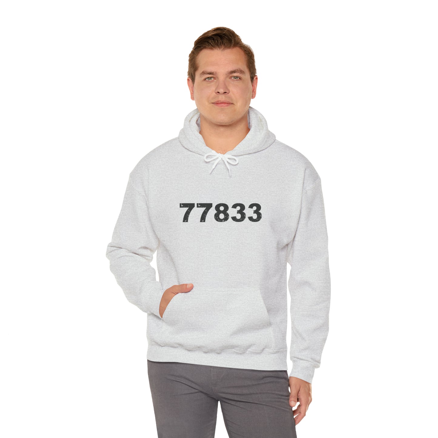 77833 Zip Code Hoodie Heavy Blend™ Hooded Sweatshirt